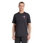 T-shirt Adidas Padel Zone Graphic Noir - Image 2