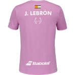 T-shirt Babolat Replica Crew Neck Tee Lebron Rose 2025 - Image 2