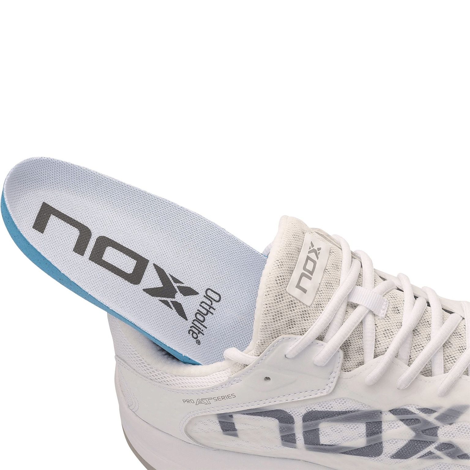 Chaussures de padel Homme Nox AT10 Lux Blanc/Gris - Image 5